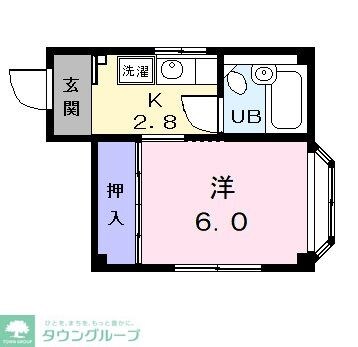 グランドール８８の物件間取画像