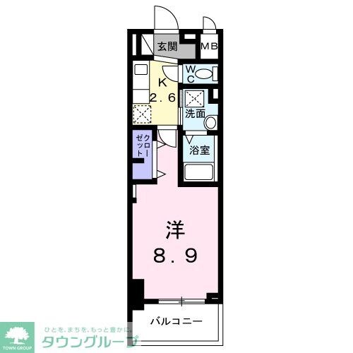Ｂｒｉｇｈｔ　Ｇａｔｅ　名古屋の物件間取画像