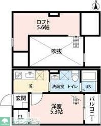 プレミア中村公園の物件間取画像