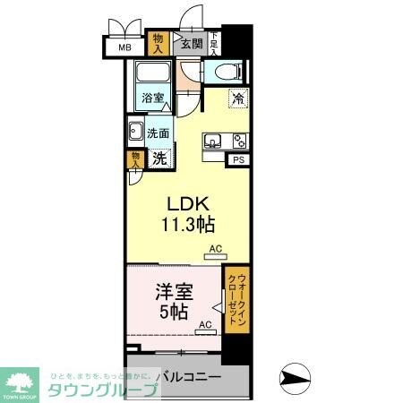 L'ENVOL MEIEkIの物件間取画像