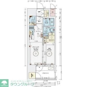 エステムコート名古屋ルノンの物件間取画像