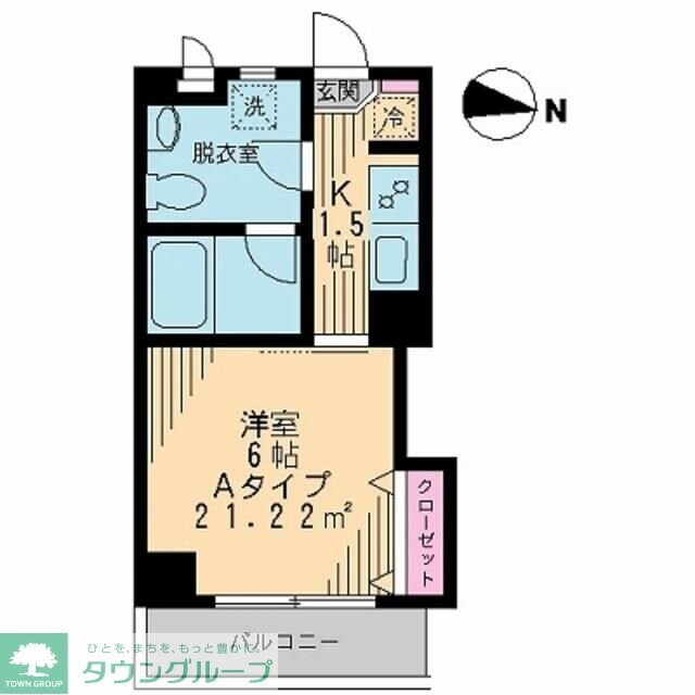 ボナール蓮沼の物件間取画像