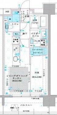 オーパスレジデンス中板橋の物件間取画像