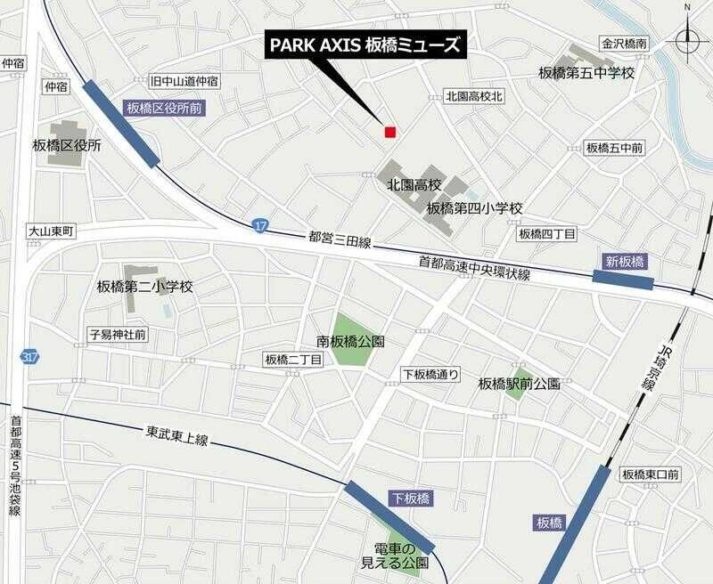 パークアクシス板橋ＭＵＳＥの物件内観写真