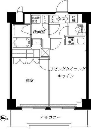 ルーブル志村坂上の物件間取画像