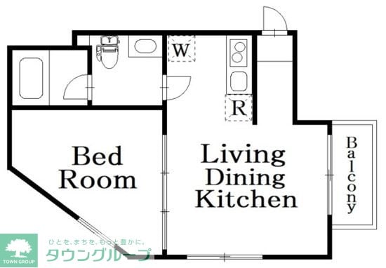 Decor　Bloccoときわ台の物件間取画像