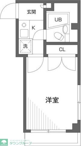 ドリームハイツの物件間取画像