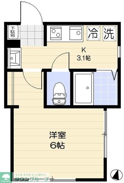 仮称）北区豊島８丁目新築計画の物件間取画像