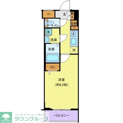 クレヴィスタ大塚の物件間取画像