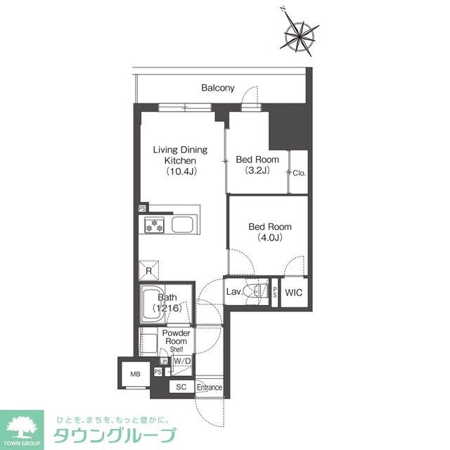 コンフォリア・リヴ板橋の物件間取画像