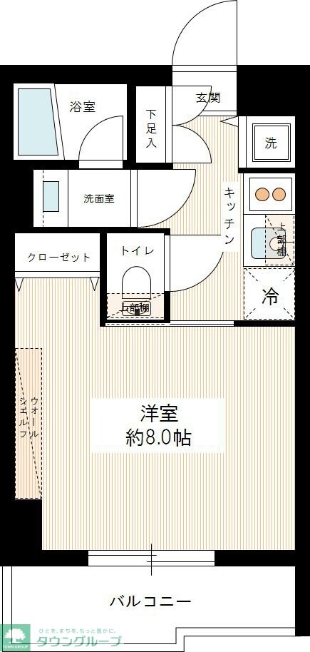 ＭＡＸＩＶ赤羽ＷＥＳＴの物件間取画像