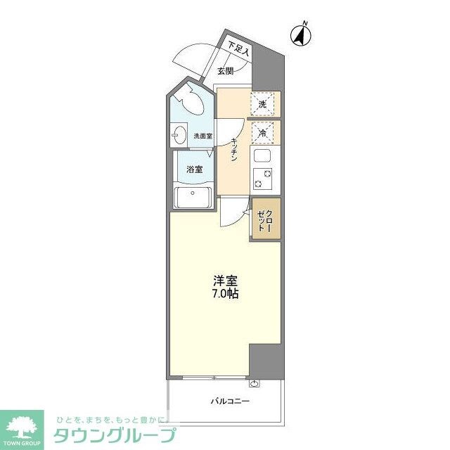 アルファコート西川口２６の物件間取画像