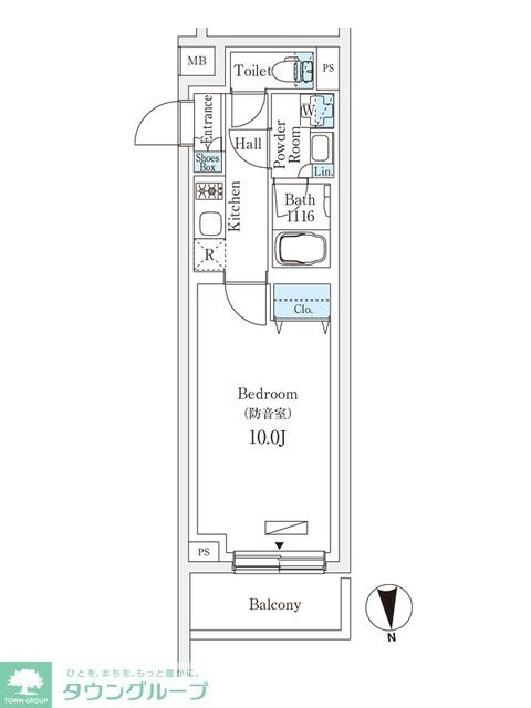プラネソシエプラス桜台の物件間取画像