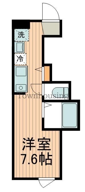 F COURTの物件間取画像