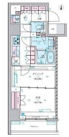 ジェノヴィア両国VIグリーンヴェールの物件間取画像