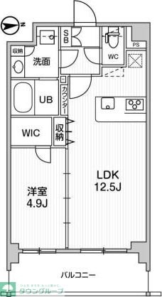 ALTERNA墨田の物件間取画像