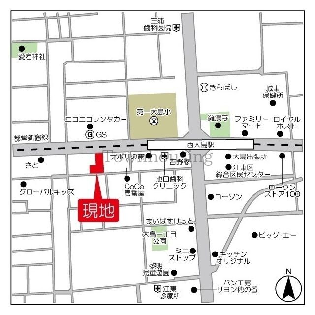 プライマル西大島駅前の物件内観写真