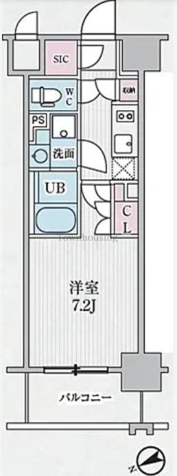 テラス浅草橋の物件間取画像