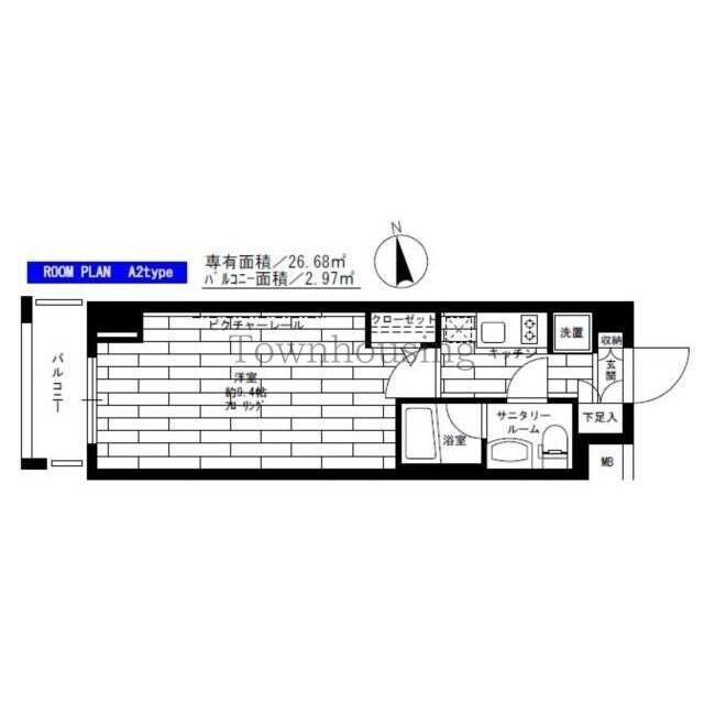 ステージファースト新御徒町の物件間取画像