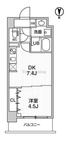 Weave Place Morishitaの物件間取画像