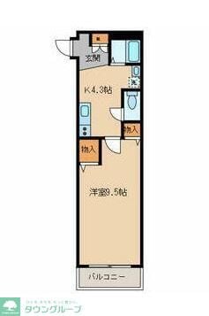 リビオンの物件間取画像