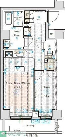 ブライズフォルム墨田の物件間取画像