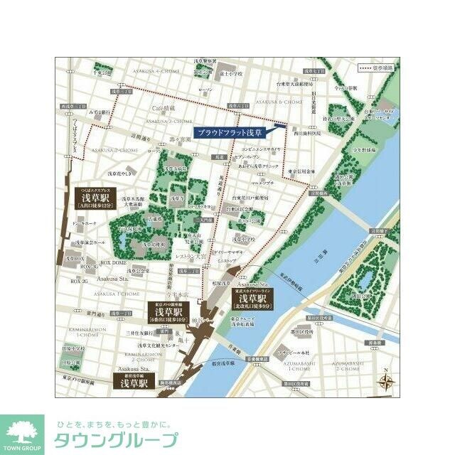 プラウドフラット浅草の物件内観写真