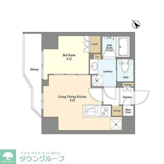 ルジェンテ・バリュ上野根岸の物件間取画像