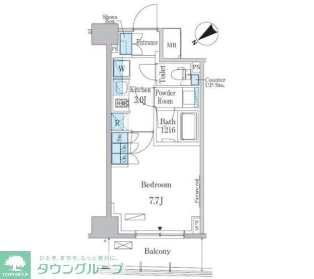 パークアクシス押上・隅田公園の物件間取画像