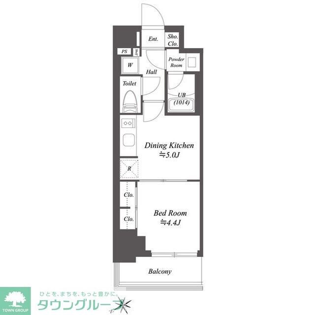 ディームス根岸の物件間取画像