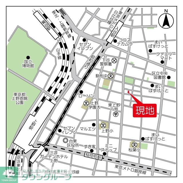 レクセルマンション上野松が谷の物件内観写真