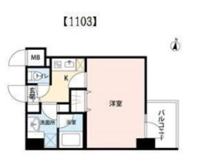 アビタ住吉の物件間取画像