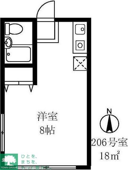 ウイング旗の台パートIの物件間取画像