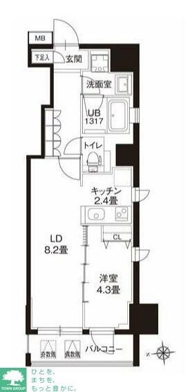 レオーネ御徒町の物件間取画像