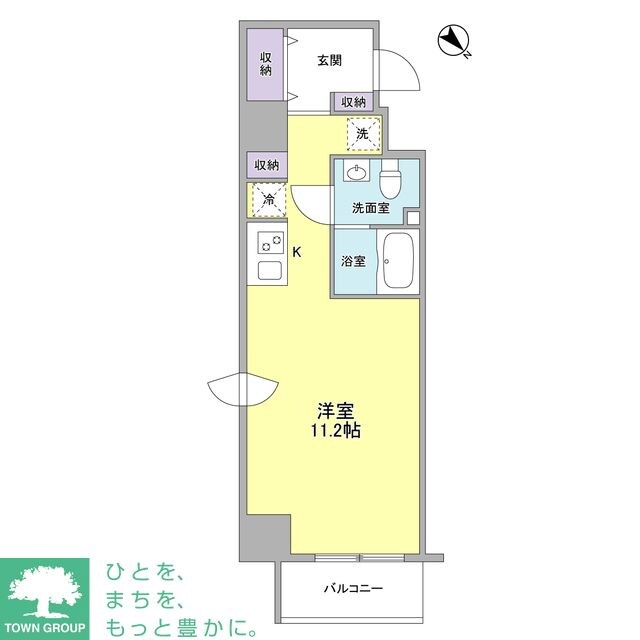 スタイリオ中延の物件間取画像