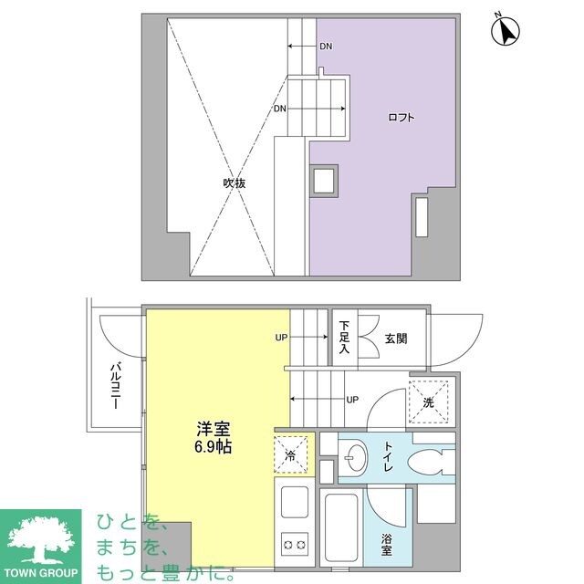 マルシュ代々木の物件間取画像