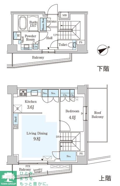 プリマリード南青山の物件間取画像