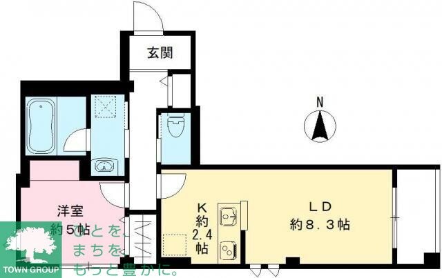 北品川テラスの物件間取画像