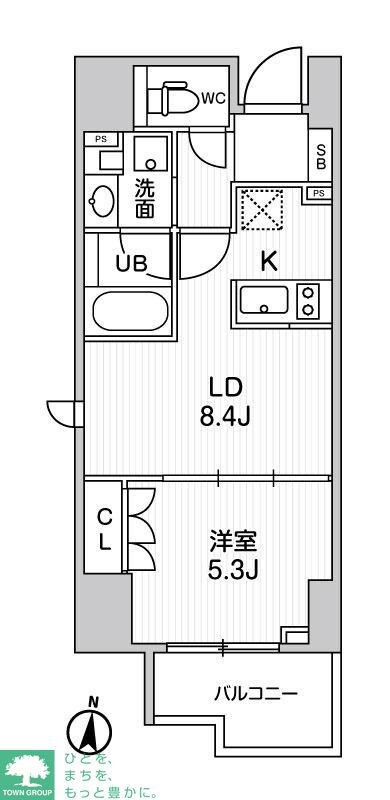 シーズンフラッツ両国の物件間取画像