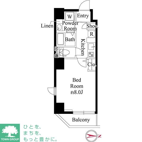 ルネサンスコート蒲田WESTの物件間取画像