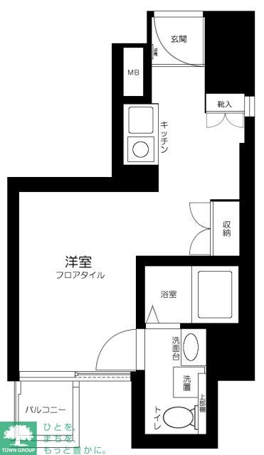 ソフトタウン赤坂の物件間取画像