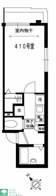 アーバンリゾート中目黒４の物件間取画像