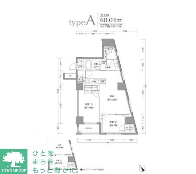 ＪＰ　ｎｏｉｅ　小石川富坂の物件間取画像