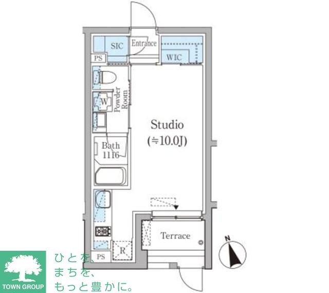 コモド恵比寿の物件間取画像