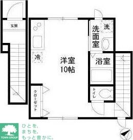 メゾン桜坂の物件間取画像