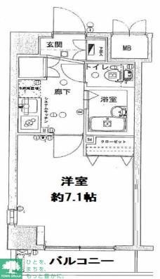 アデッソ旗の台の物件間取画像