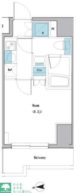 プレミアムキューブ大森本町の物件間取画像