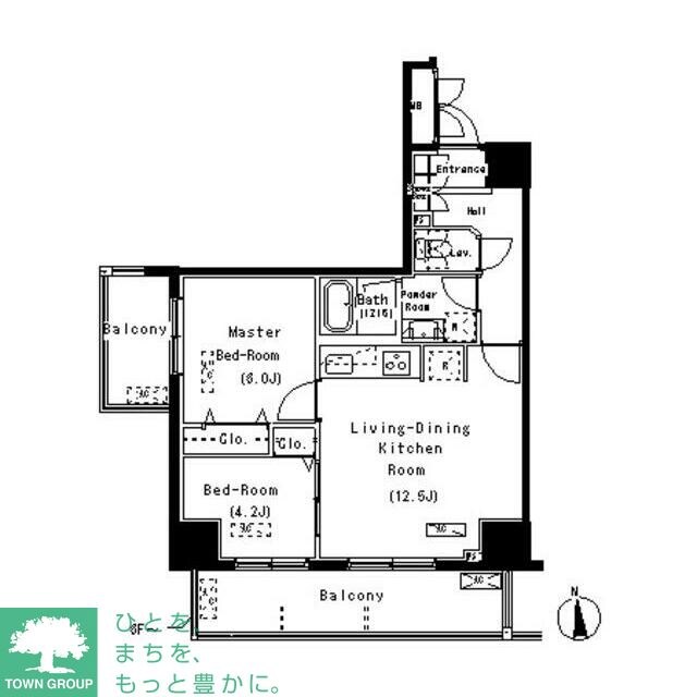 パークアクシス元浅草ステージの物件間取画像