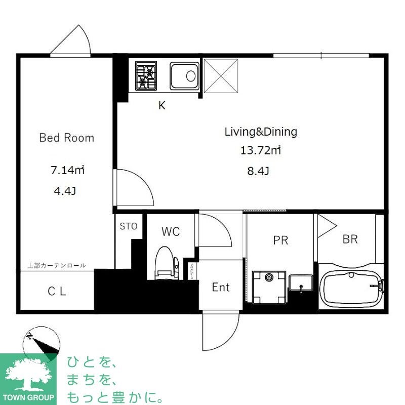 CREAL学芸大学の物件間取画像