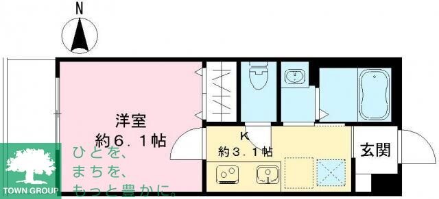 仮称　フィカーサ蒲田本町の物件間取画像